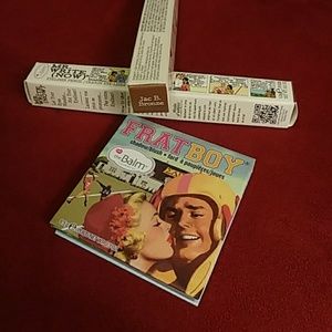 theBalm bundle eye shadow/blush plus 2 eyeliners
